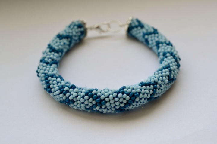 Crocheted bracelet