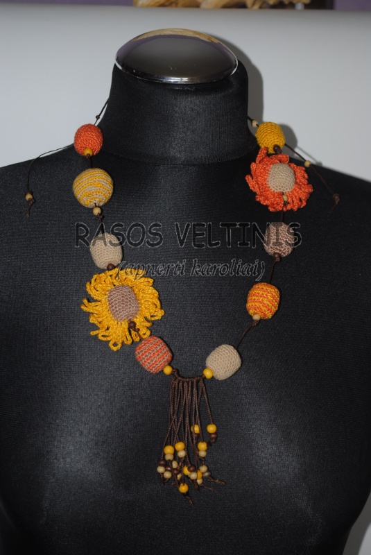 Slingo necklace " Gerbera "