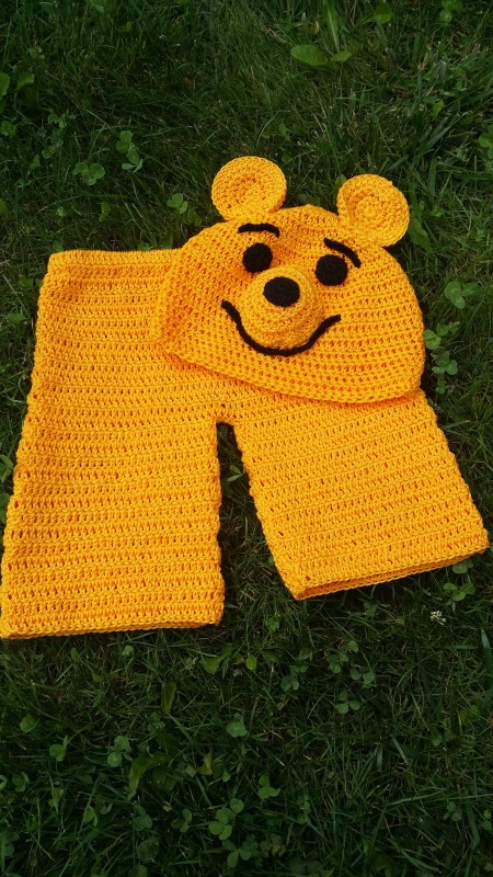 Crocheted Winnie the Pooh kit