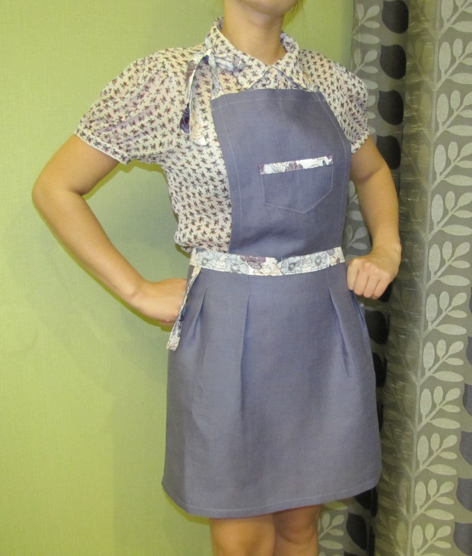 Apron " Spring "