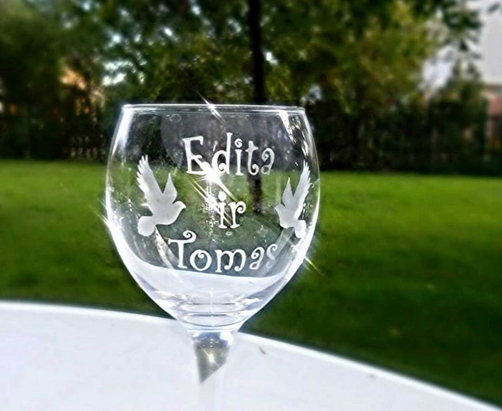 Engraving on glass picture no. 3