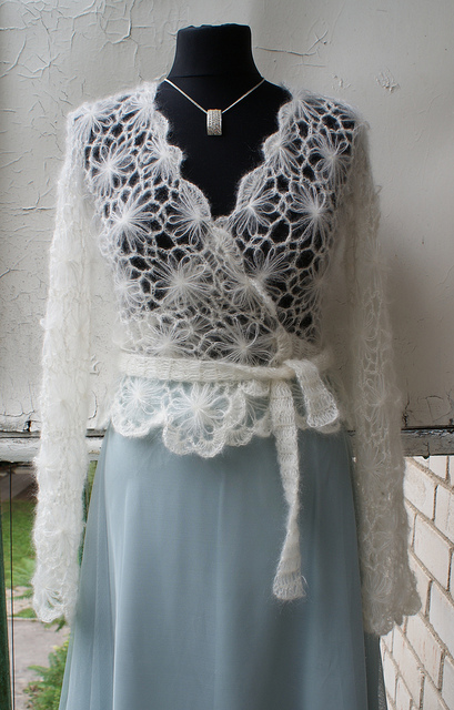 FORKS crocheted jacket