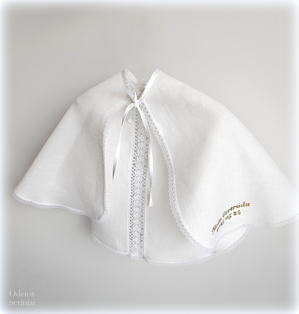 Linen christening robes