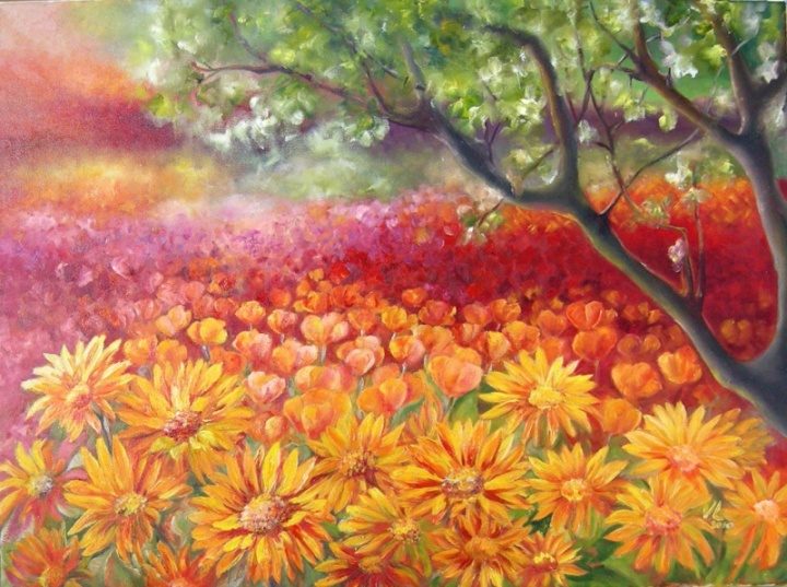 Summer color 70x50