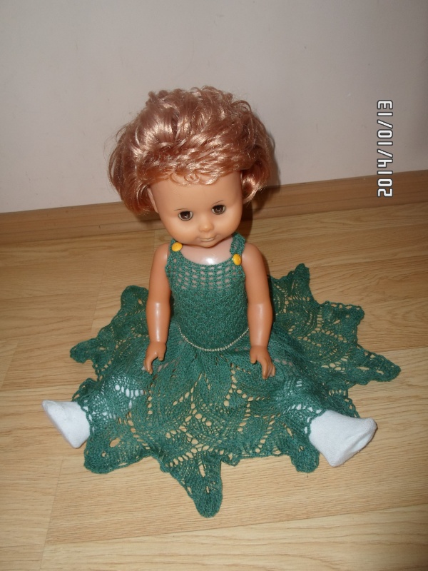 Knitted Doll dress