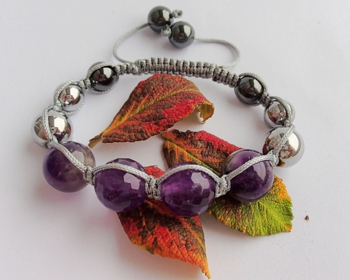Silver & Violet