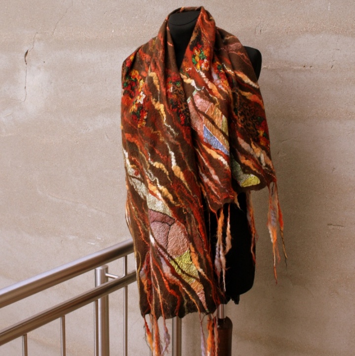 African colored scarf ,, ,,