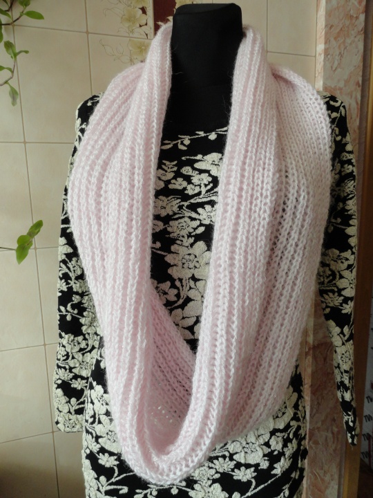 knitted scarf-sleeves Tenderness picture no. 2