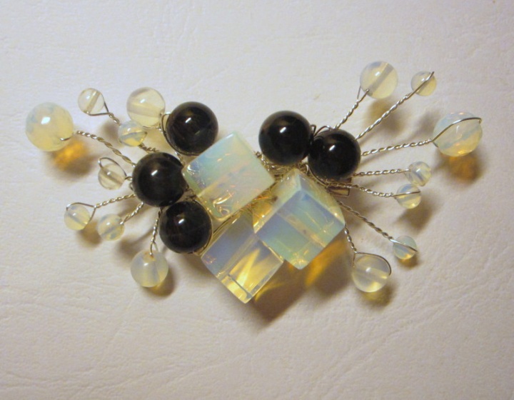 Brooch " in the light of the moon ... " picture no. 2
