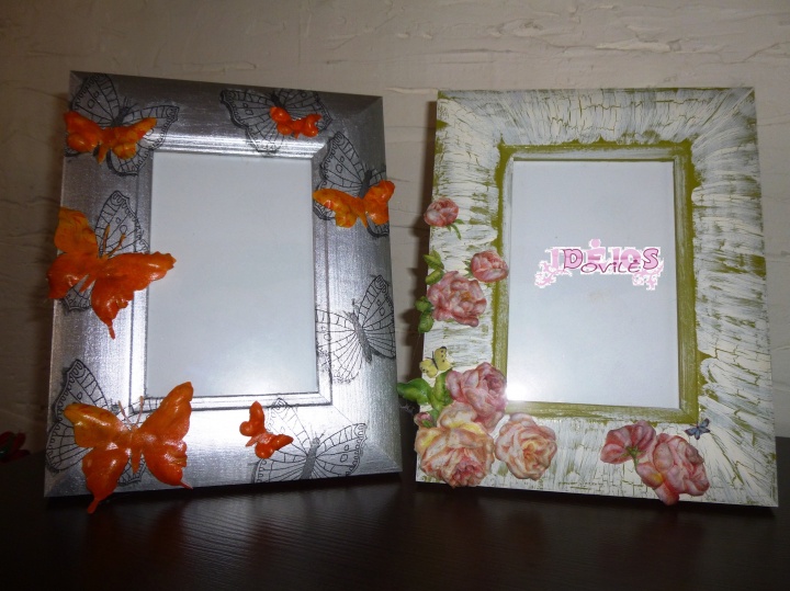 3D decorated frames