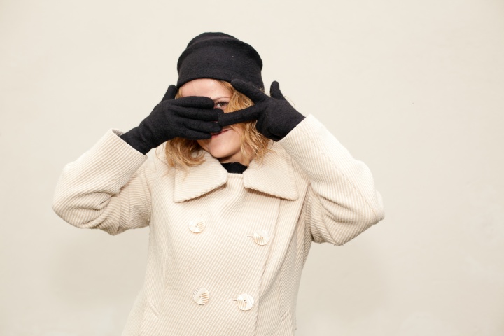 Felt Gloves black
