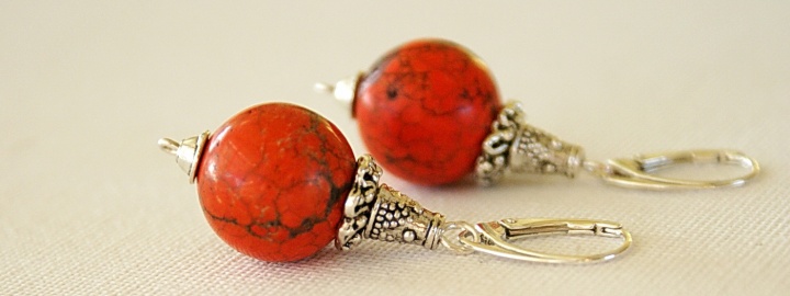 Earrings " flame XII " picture no. 2