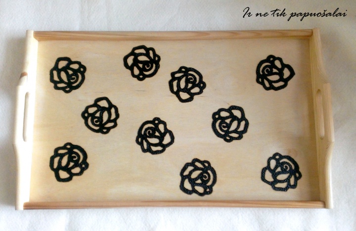 Wooden tray