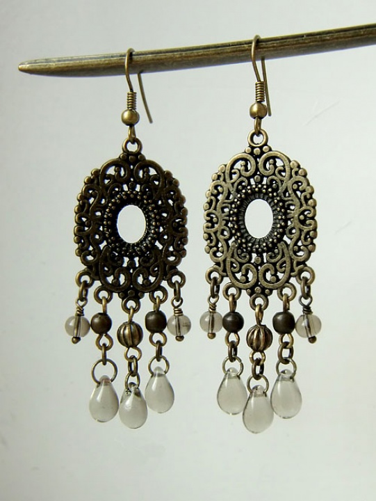 Earrings " Lace " picture no. 2