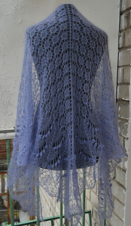 Knitted Scarf Lavender