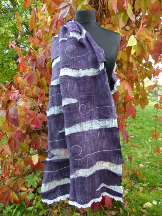 Felted cloak " Destiny " picture no. 2