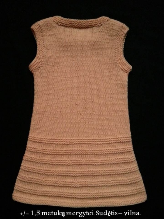 Knitted dress for picture no. 2