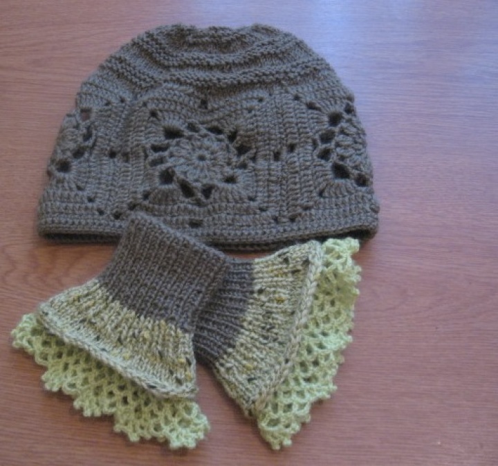 Cap and wristlets