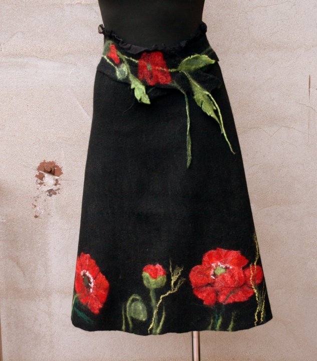 Poppies skirt ,, ,,