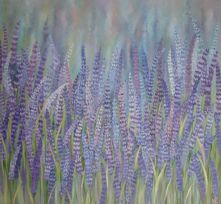 Lavender Meadow 45x40