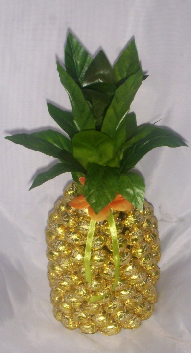 A bottle of pineapple