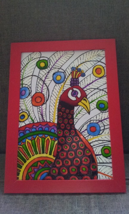 Peacock - a symbol of love