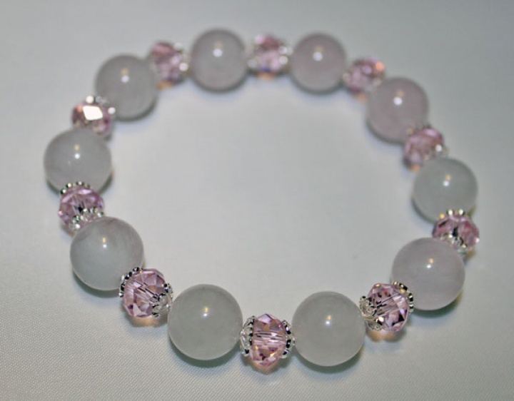 Rose quartz bracelet picture no. 2