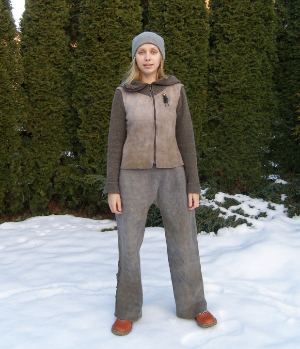 Felt trousers