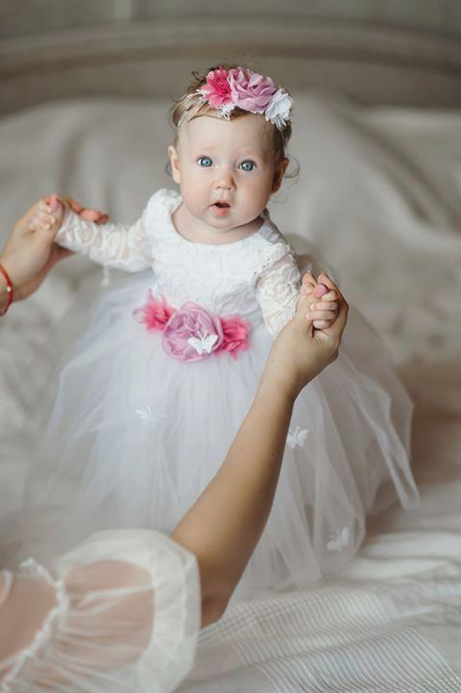 Krikštynų rūbeliai mergaitėms-Christening clothes for girls
