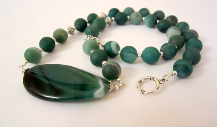 Agate necklace