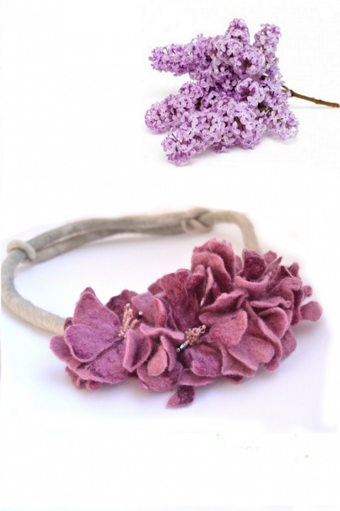 Veltas necklace " When blossom oil "