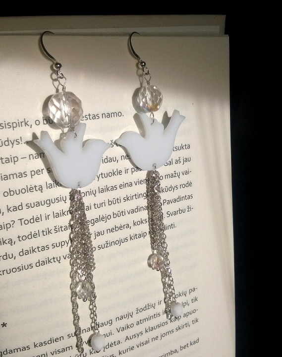 White birds