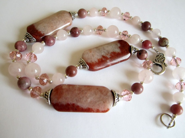 Agate necklace picture no. 2