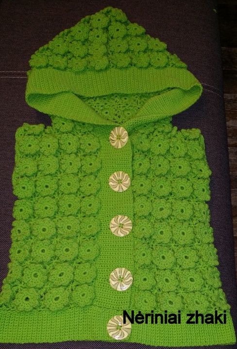 Crocheted vest