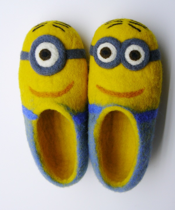 Felt slippers " Pimpačkiukai "
