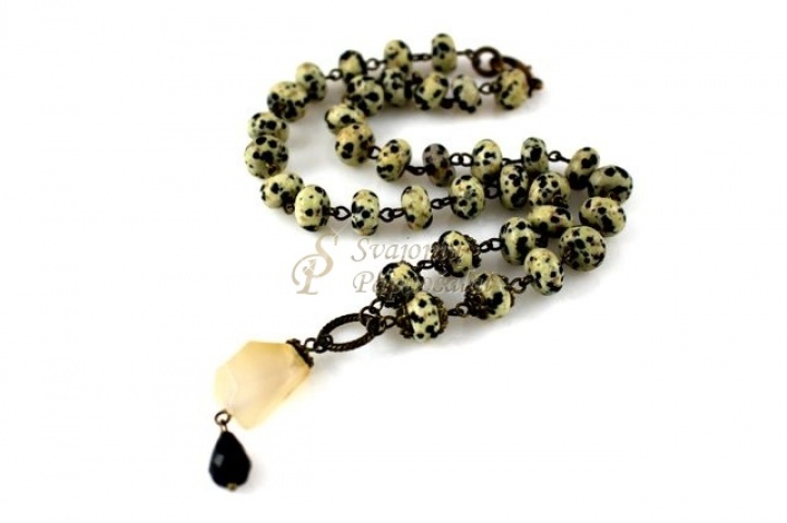 Beads " mottled "