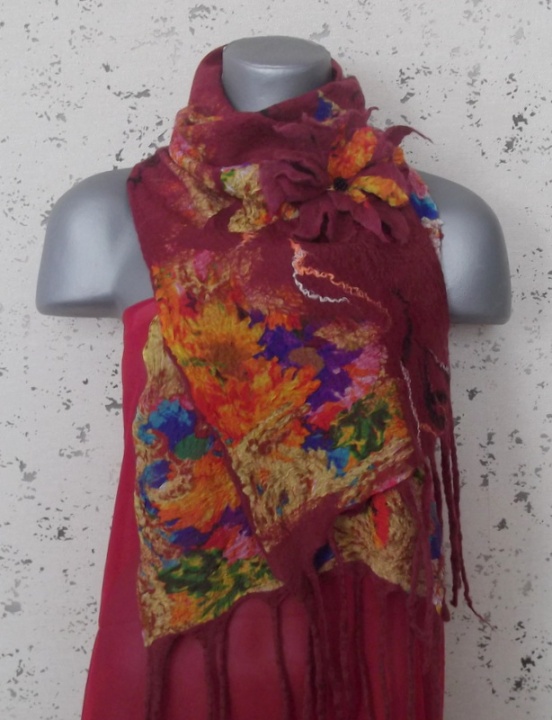 šalis,merino vilna+šilkas