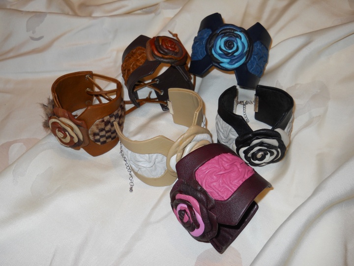 Leather bracelets