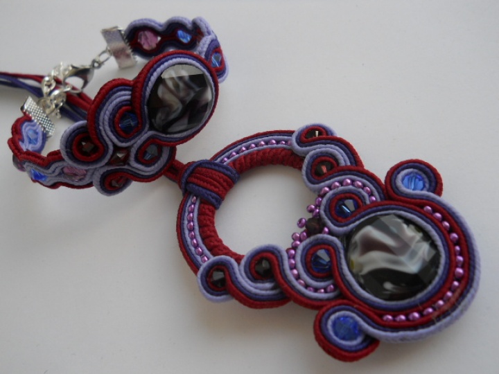 Soutache set " Madlen "