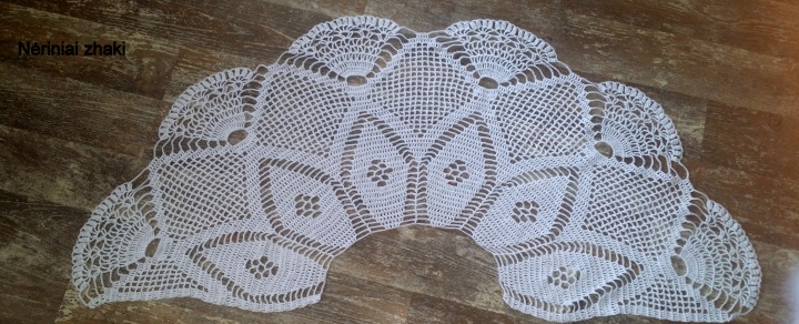 Scarfs crocheted christening