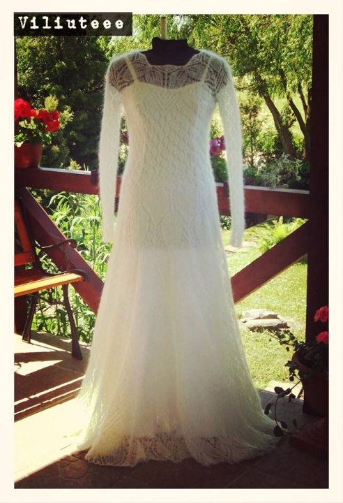 mocherine dress bride