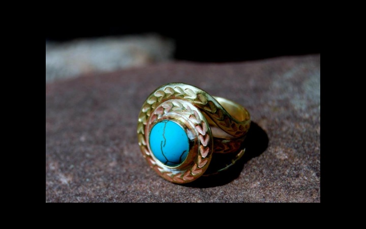 Ring with kaolin picture no. 3