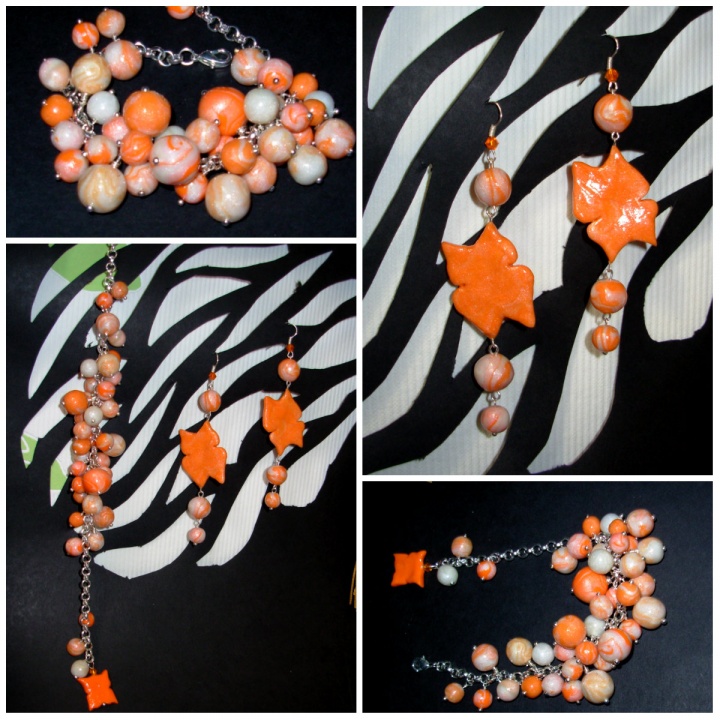 Jewelry set of simulations " summer "