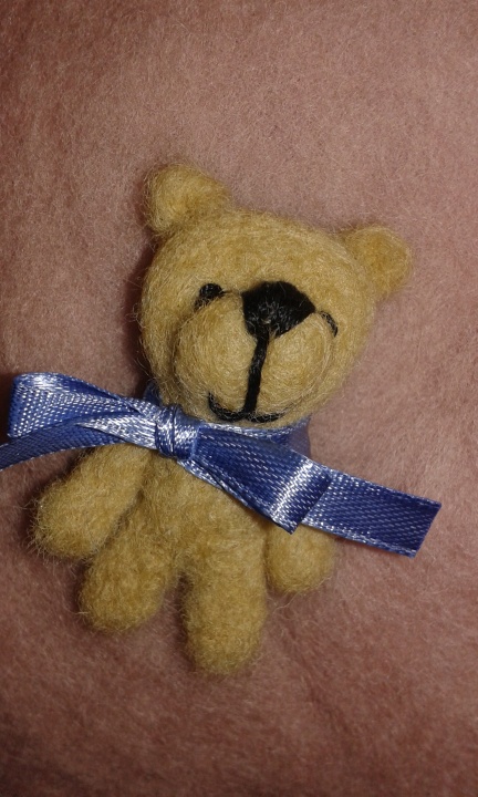 teddy bear brooch