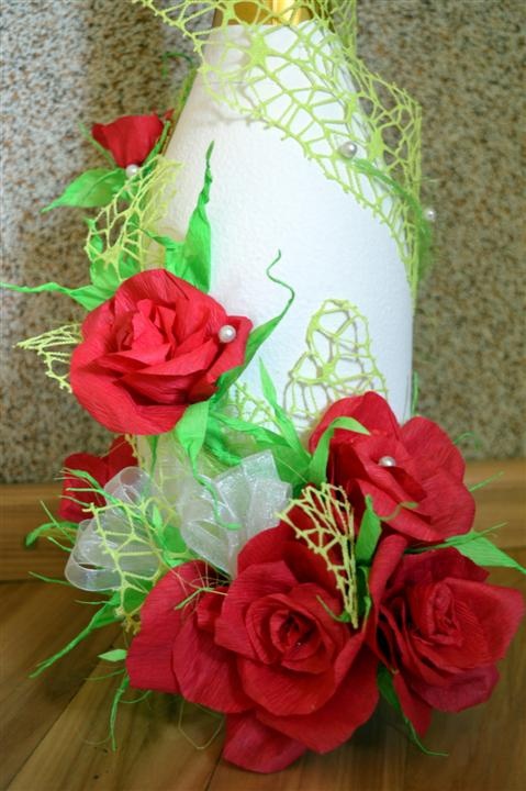Bottle decorated wedding picture no. 2