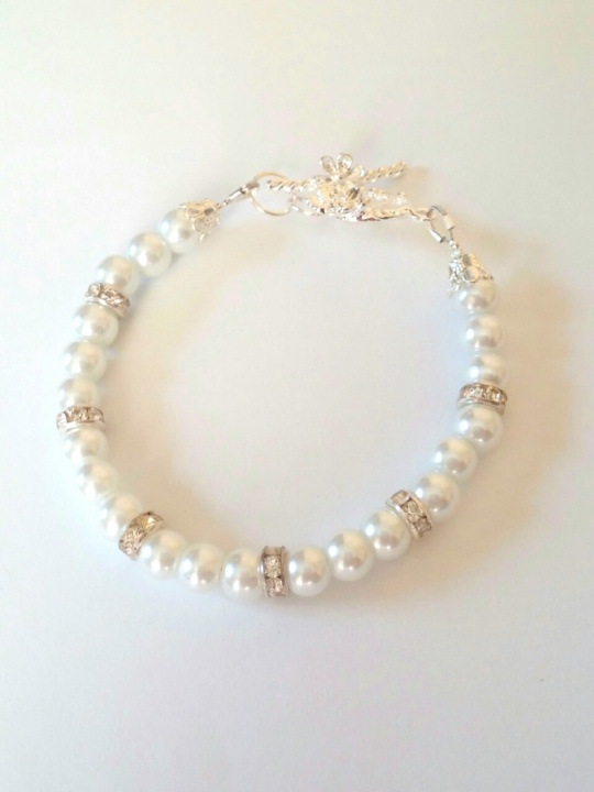 Pearl bracelet bride picture no. 2