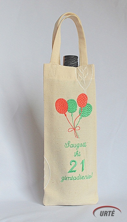 Bag bottle store - gift bag with a handle bottle