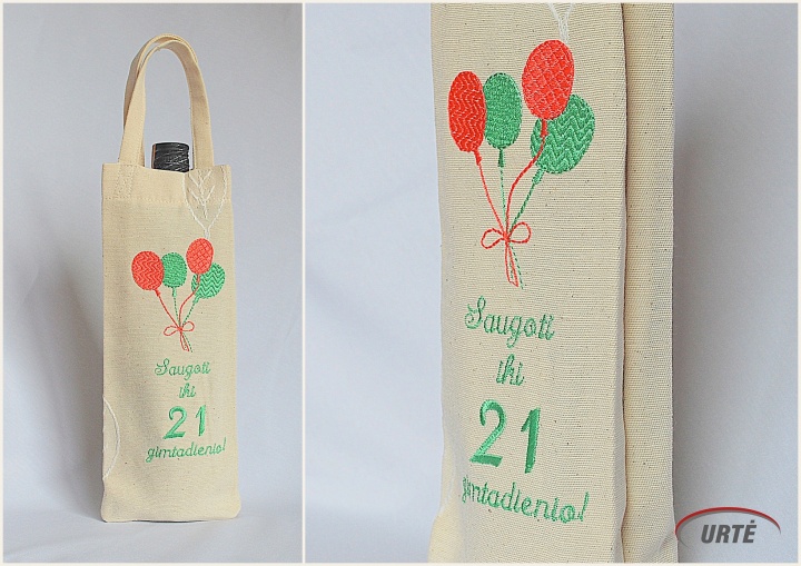Bag bottle store - gift bag with a handle bottle picture no. 3
