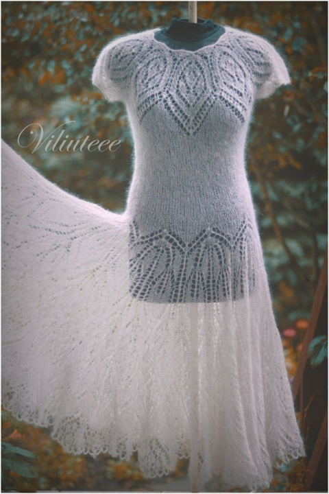 knitted mohair dress Zanetti