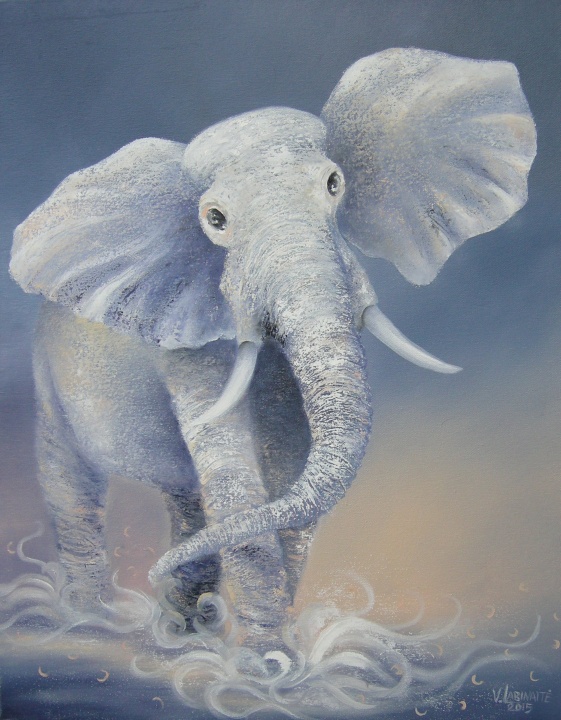 Linskma elephant 55x70